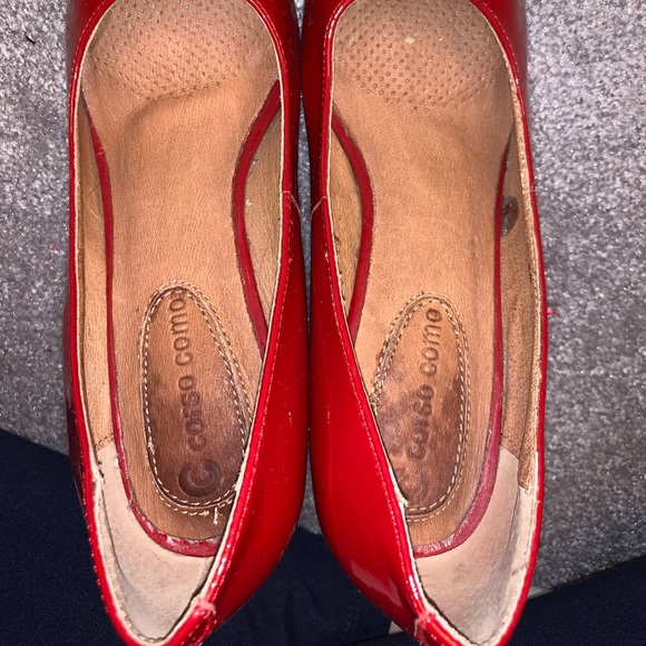 Corso Como red patent leather pumps - Picture 5 of 6